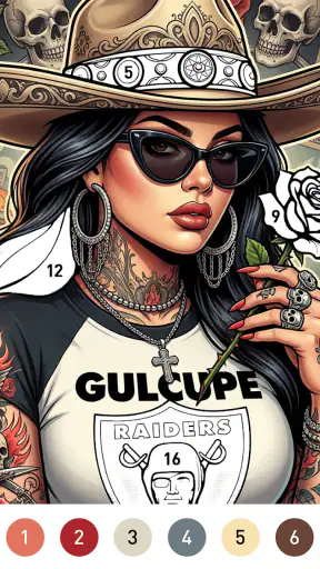 Rebel Color Paint By Number screenshot 5