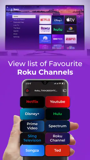 Remote Control for RokuTV screenshot