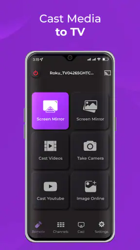 Remote Control for RokuTV screenshot
