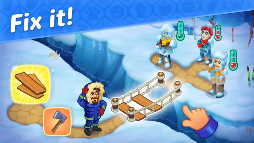 Rescue Dash - time management screenshot