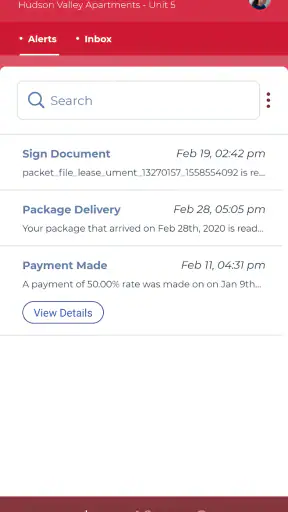 Resident Portal screenshot