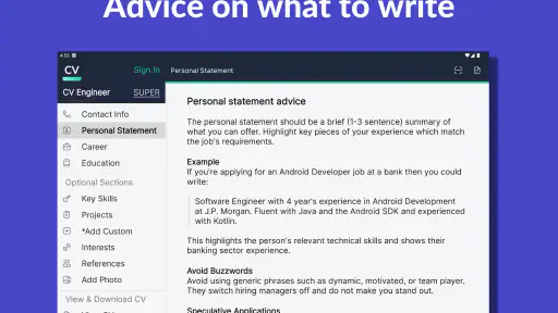 Resume Builder - CV Engineer screenshot 11