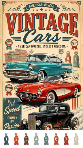 Retro Vibes Paint by Number screenshot 9