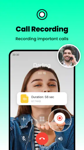 Ring Phone Calls - JusCall screenshot