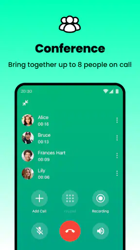Ring Phone Calls - JusCall screenshot