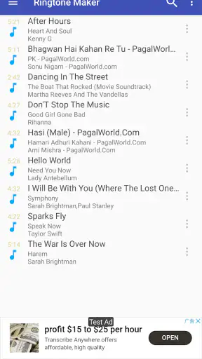Ringtone Maker:create ringtone screenshot
