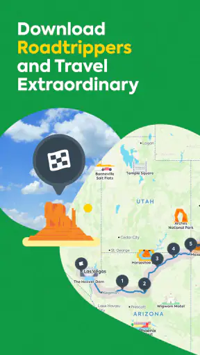 Roadtrippers - Trip Planner screenshot