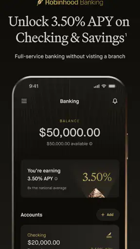 Robinhood Banking screenshot