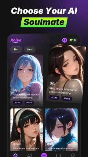 Rosie-Fancy AI Chatbot screenshot