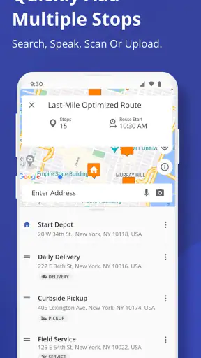 Route4Me Route Planner screenshot
