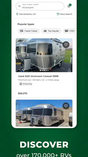 RV Trader screenshot