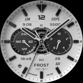 S4U Frost - classic watch face screenshot 12