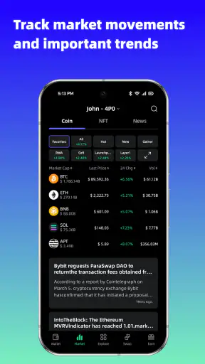 SafePal: Crypto Wallet BTC NFT screenshot