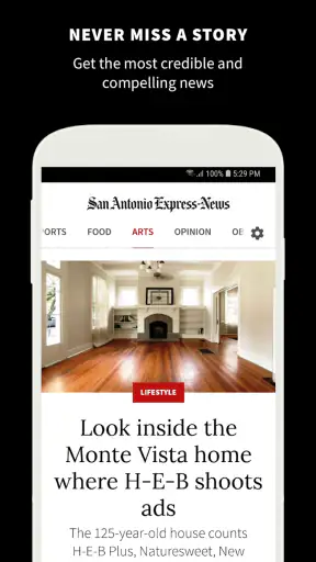 San Antonio Express-News screenshot