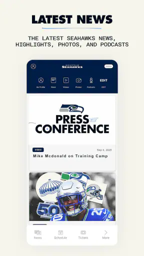Seattle Seahawks Mobile screenshot 10