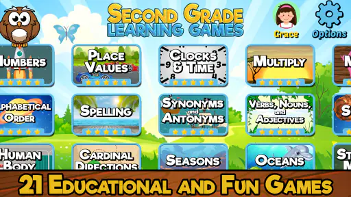 Second Grade Learning Games SE screenshot 11
