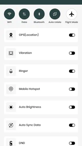 Settings App screenshot