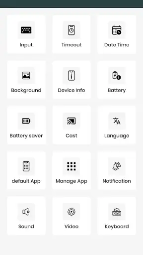 Settings App screenshot