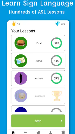 Sign Language ASL Pocket Sign screenshot