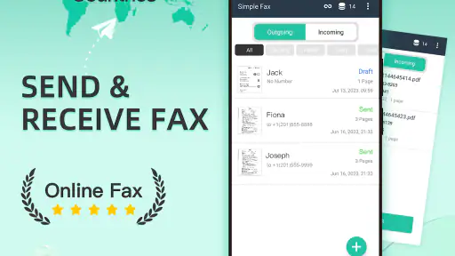 Simple Fax-Send Fax from Phone screenshot 10
