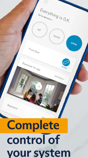 SimpliSafe Home Security App screenshot