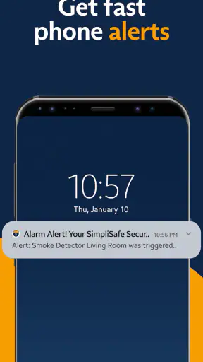 SimpliSafe Home Security App screenshot
