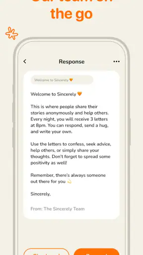 Sincerely - Off My Chest screenshot