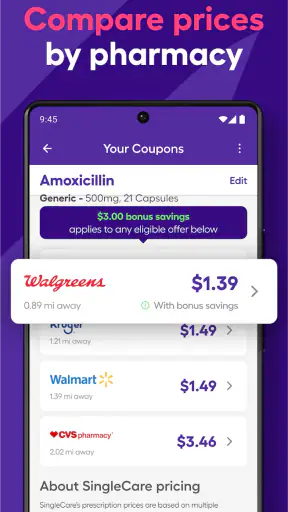 SingleCare - Rx Coupons screenshot
