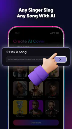 SingUp: AI Music Generator screenshot