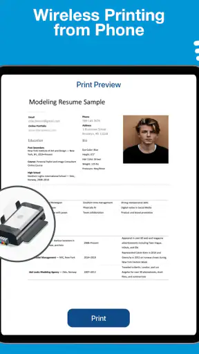 Smart HPrinter Service :ePrint screenshot 10