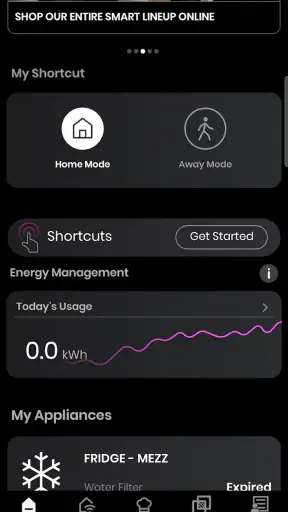 SmartHQ screenshot