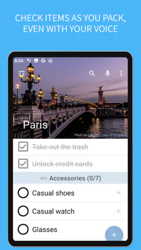 SmartPack - packing lists screenshot 11
