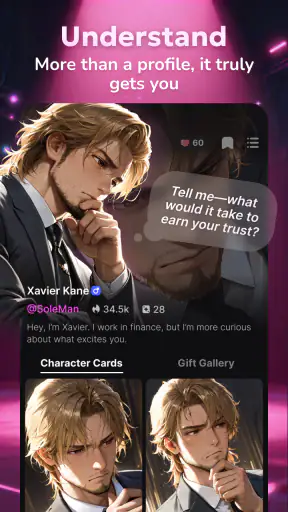 SoleMan: Heartfelt AI Chat screenshot
