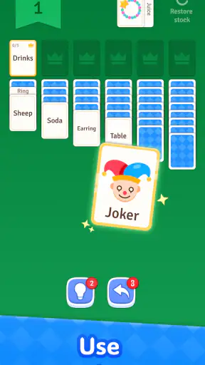 Solitaire Associations: Words screenshot