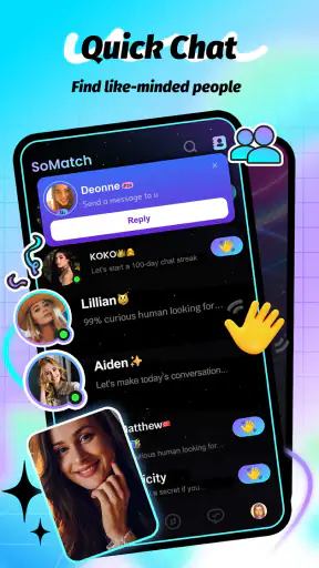 SoMatch- Online Chat & Party screenshot
