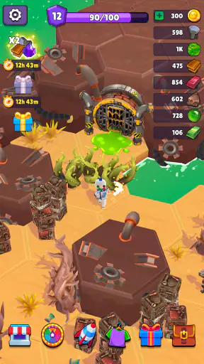 Space Bound: Planet games screenshot