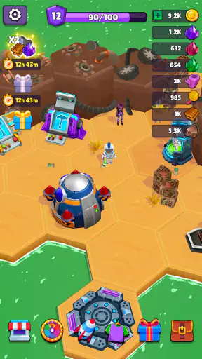 Space Bound: Planet games screenshot