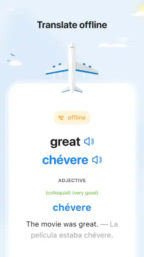 SpanishDictionary.com Learning screenshot