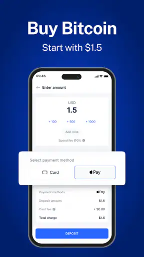 Speed Wallet - Buy Bitcoin screenshot