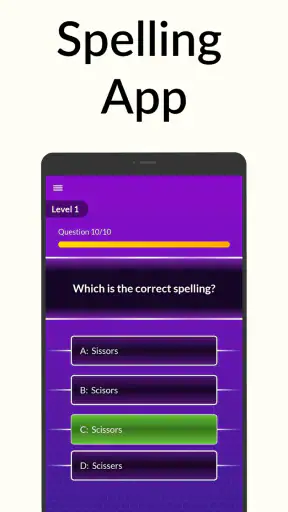 Spelling Bee: Spelling Quiz screenshot