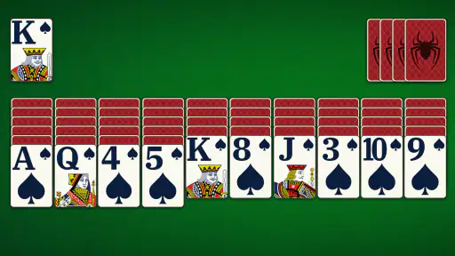 Spider Solitaire screenshot 1