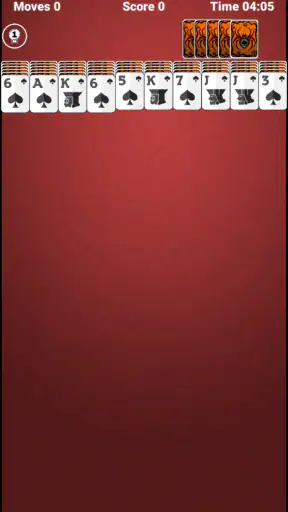 Spider Solitaire screenshot