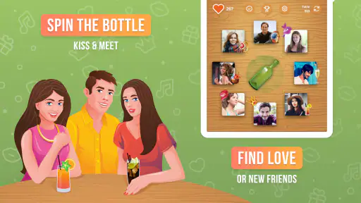 Spin the Bottle: Chatting app screenshot