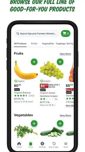 Sprouts screenshot