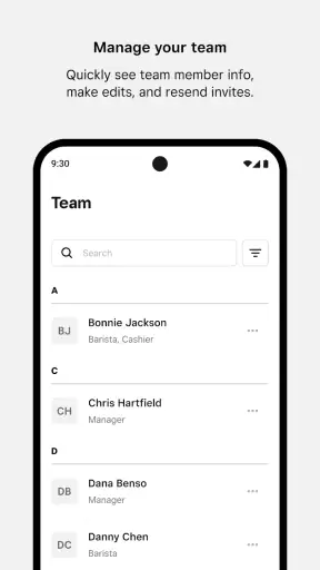 Square Team screenshot