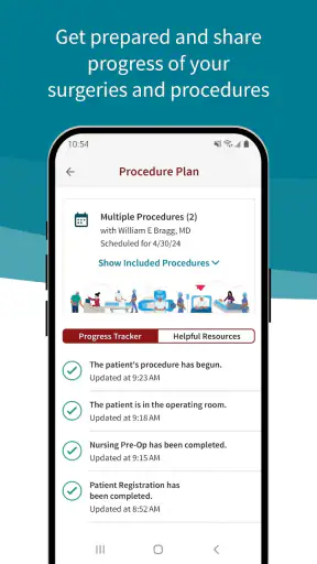 Stanford Health Care MyHealth screenshot