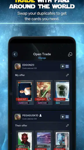 Star Wars™ Card Trader screenshot