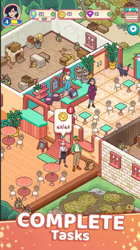 Starbrew Cafe: Mystical Merge screenshot 11