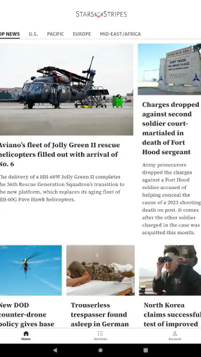 Stars & Stripes: Military News screenshot 11