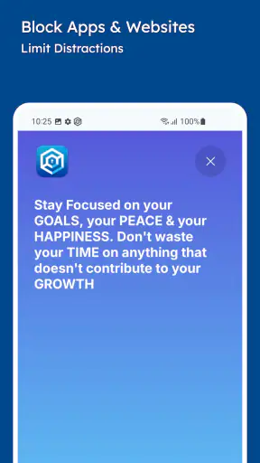 Stay Focused: Site/App Blocker screenshot